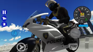 Police Bike City Simulator