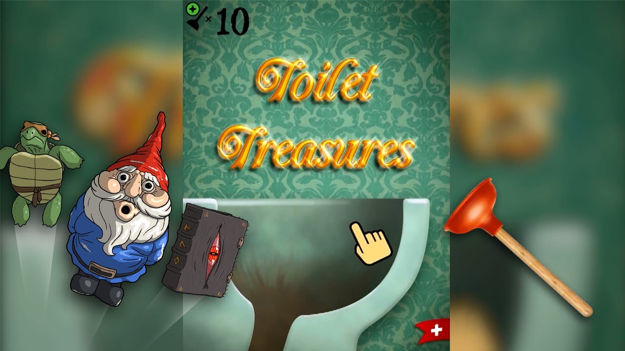 Toilet Treasures - Bathroom Mini Games for iPhone and Android