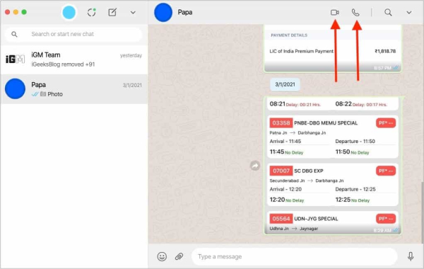 How to make WhatsApp video and audio calls？