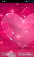 Love Hearts Live Wallpaper