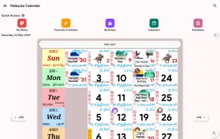 Malaysia Calendar - Calendar2U