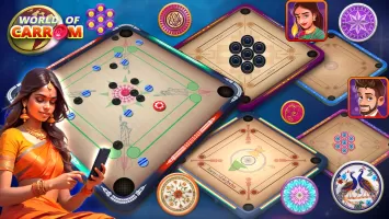 World Of Carrom :3D Board Game