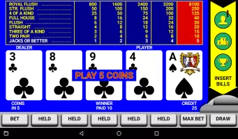 Video Poker Classic Double Up