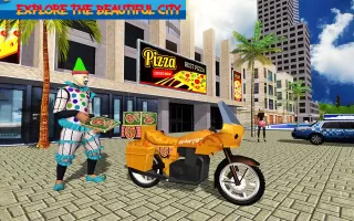 Pizza Boy Bike Delivery Game