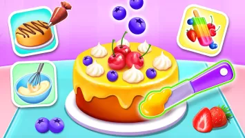 Sweet Bakery - Girls Cake Game
