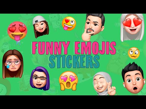 Funny Emojis Stickers (WAStickerApps 2020)