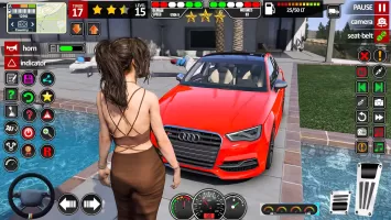 Modern Car School Driving Game