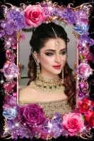 Rose Flower  Photo Frame