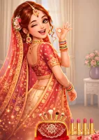 Indian Wedding Dress-up