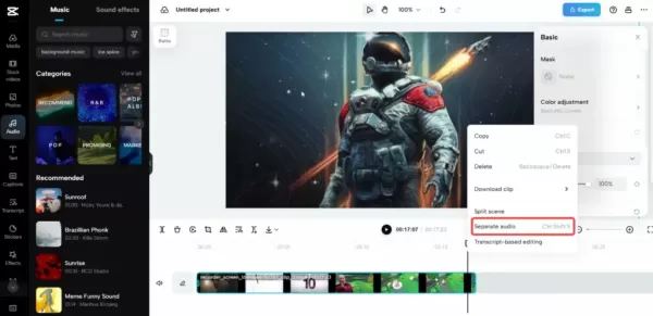Moving Audio Clips in CapCut: A Step-by-Step Guide