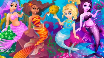 Mermaid Dress up for Girls