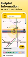 Berlin Subway U&S-Bahn map