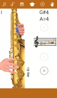 3D Saxophone Fingering Chart