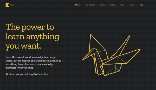 Kinnu: Superpower learning