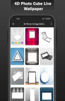 4D Photo Cube Live Wallpaper