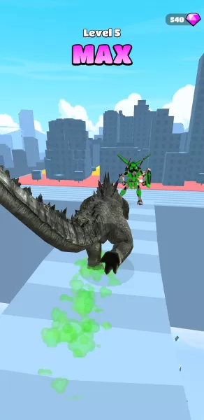 Kaiju Run - Dzilla Enemies