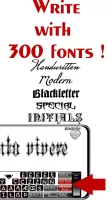 Tattoo Font Designer