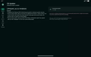 Oxygen Updater