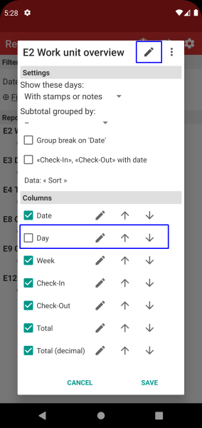 Time Recording - Timesheet App