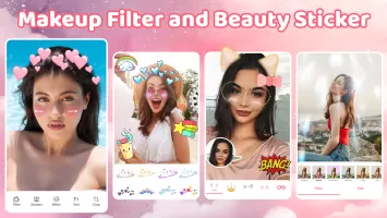 Holiday Sticker Filter Make Up