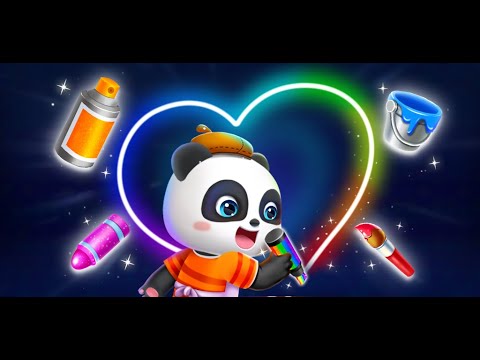 Panda Games: Coloring & Paint | For Kids | Preview video | BabyBus Games