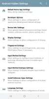 Android Hidden Settings