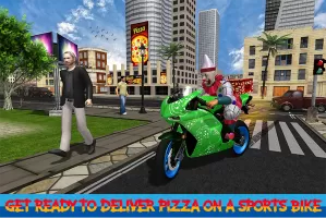 Pizza Boy Bike Delivery Game