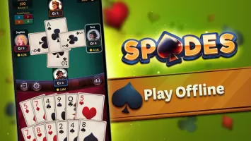 Spades - Offline Card Games