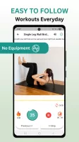 Wall Pilates workout at home