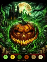 Halloween Witch Coloring Games