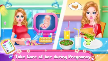 Pregnant Mommy Care Baby Games