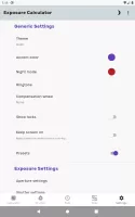 Exposure Calculator