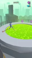Stilts Run: Walk & Step Over