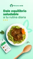 Manzana Verde Comida Saludable