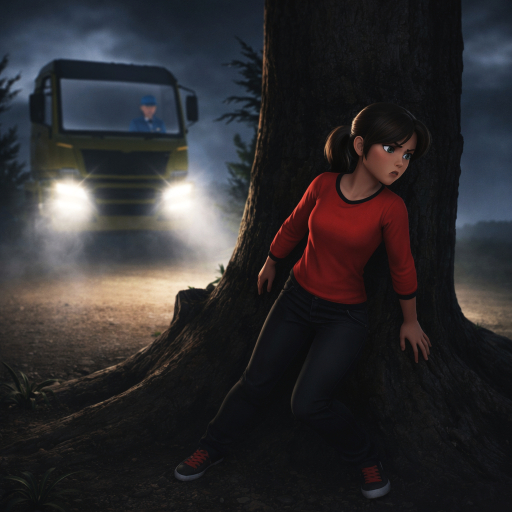 Runaway Story Inside a Forest