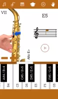 3D Saxophone Fingering Chart