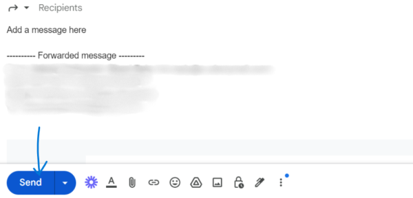 How to Forward an Email in Gmail？