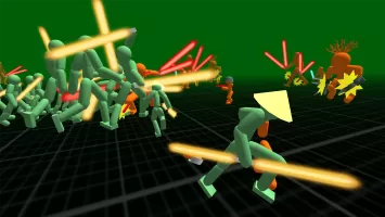 Stickman Simulator Neon Battle