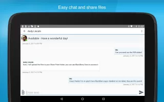BlackBerry Connect