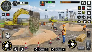 Excavator Construction Game