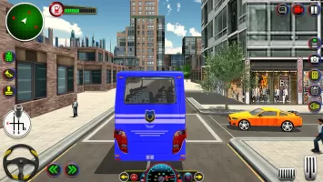 Police Bus Driving Game 3D