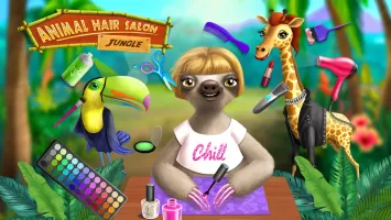 Jungle Animal Hair Salon