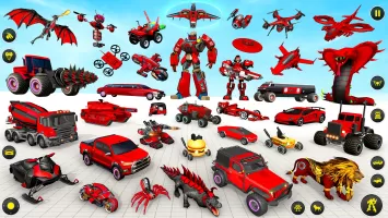 Drone Robot Car Game 3D