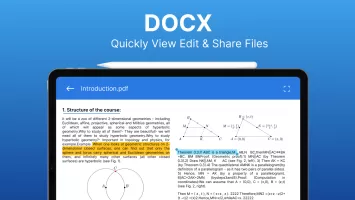 Office App - Word, DOCX, PDF