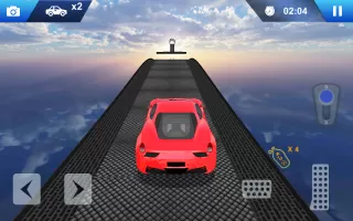 Car Racing On Impossible Track