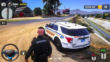 Police Car Driving Cop Chase