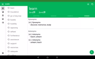 Erudite Dictionary Translator