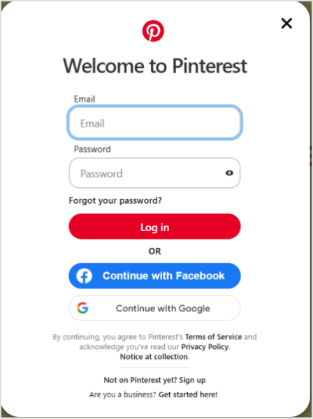 How to create a pinterest board?