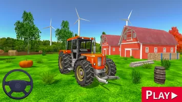 Tractor Trolley Farming Game