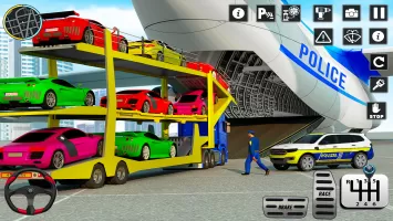 Police Game Transport Truck